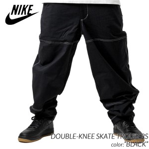 日本未発売 NIKE SB DOUBLE-KNEE SKATE TROUSERS BLACK ナイキ ダブルニー パンツ ズボン ( 黒 ブラック メンズ PANTS FB8428-010 )