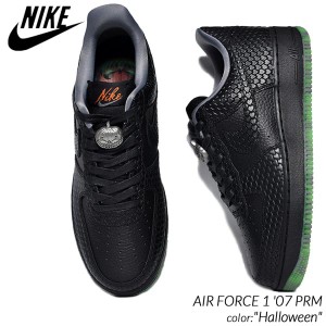 海外限定 NIKE AIR FORCE 1 07 PRM Halloween ナイキ エアフォース ハロウィン スニーカー ( 日本未発売 黒 ブラック メンズ FQ8822-084 