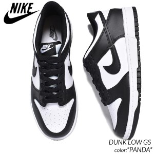 NIKE DUNK LOW GS PANDA ナイキ ダンク ロー スニーカー ( パンダ 黒 白 ブラック ホワイト レディース ウィメンズ CW1590-100 )