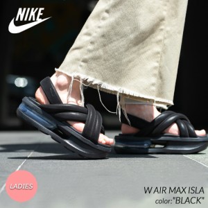 NIKE W AIR MAX ISLA BLACK ナイキ ウィメンズ エアマックス アイラ サンダル ( koko ココ SANDAL 厚底 黒 ブラック レディース ウィメン