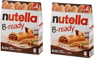 フェレロ ヌテラ ブレディ 132g× 2個セット ブレディー イタリア Nutella B-ready 6 bar multipack 132 g 