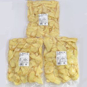 冷凍 皮付きスライス生姜 1kg×3パック 中国産 一次加工品