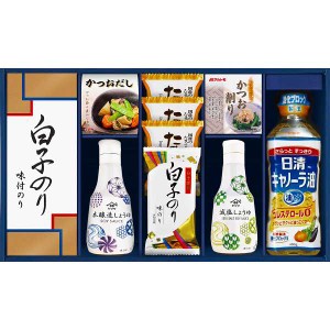 【4000円で税込み・送料無料】ヤマサ鮮度しょうゆ＆白子のり詰合せ ギフト プレゼント  法事 香典返し 内祝い お返し 快気祝い 新築内祝