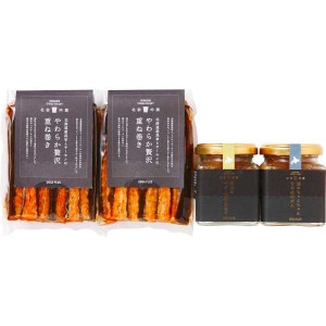 【送料込】小樽百貨ＵＮＧＡ↑　北海道の海の幸瓶詰と贅沢重ね巻きセット