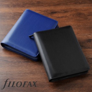 ファイロファックス システム手帳 メトロポール ジップ A5サイズ デスクサイズ 6穴 リング径30mm 合皮 Metropol Zip Filofax 2024年ダイ