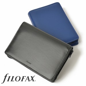 ファイロファックス システム手帳 メトロポール ジップ Metropol Zip バイブルサイズ Black filofax 2024年ダイアリー付き