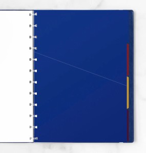 ファイロファックス ノートブック リフィル A4サイズ ブライトカラーインデックス アソート filofax 162014