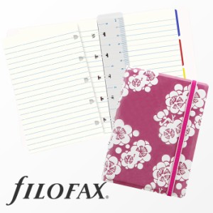 ファイロファックス filofax ノートブック NoteBooks インプレッション Impressions スモールサイズノートブック Pink&White ピンク 花柄