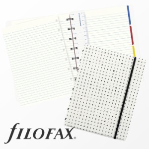 ファイロファックス filofax ノートブック NoteBooks インプレッション Impressions A5サイズノートブック Black&White モノクローム