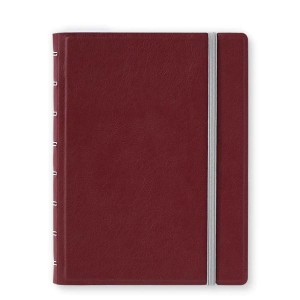ファイロファックス ノートブック A5サイズ コンテンポラリー バーガンディ リフィル補充差し替え可 Filofax Contemporary  Notebook Bur