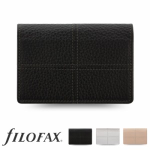 ファイロファックス 名刺入れ クラシック ステッチ ソフト ビジネスカードホルダー filofax Classic Stitch Soft