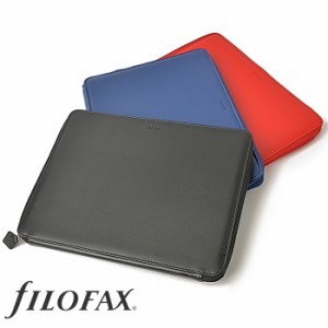 ファイロファックス 多機能フォルダー ノートパッドカバー メトロポール Metropol ジップ フォリオ Zip Folio  A4サイズ ラウンドファス