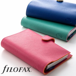 ファイロファックス システム手帳 ポップ バイブルサイズ 聖書サイズ 6穴 リング径23mm 合皮 filofax Pop