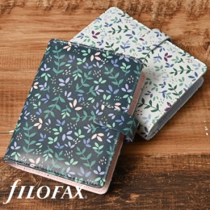 ファイロファックス システム手帳 ガーデン ミニ6穴 ポケットサイズ スモール 6穴 リング径19mm 合皮付き filofax Garden 2024年ダイアリ