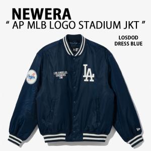 NEWERA ニューエラ スタジャン ブルゾン AP MLB LOGO STADIUM JK43 LOSDOD ドジャース BLUE ベースボールジャケット 大谷翔平 14397947