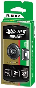 富士フイルム(FUJIFILM) (3個セット) 写ルンです シンプルエース 27枚撮り LF S-ACE SP FL 27SH 1（メール便不