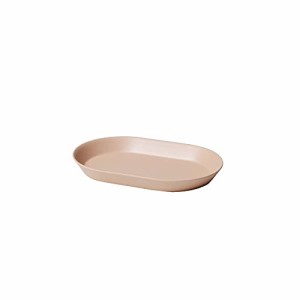 ideaco (イデアコ) オーバル 平皿 18cm 楕円 ベージュ usumono plate18 oval (ウスモノ プレート18オーバル