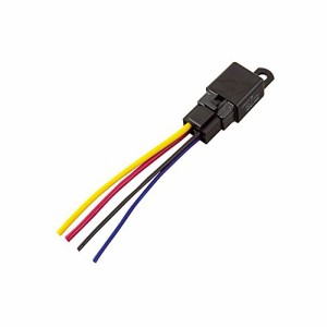 エーモン(amon) リレー 4線(4極) DC12V・360W(30A) 3236