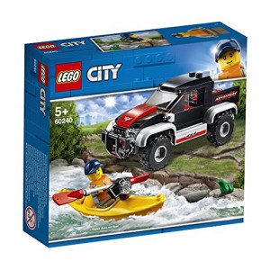 レゴ(LEGO) シティ カヤックとオフロードカー 60240 ブロック おもちゃ 男の子 車