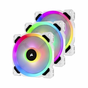 Corsair LL120 RGB -White- Triple Pack PCケースファン 12cm FN1280 CO-9050092-WW