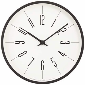 レムノス 電波時計 アナログ 時計台の時計 Arabic KK13-16 A Lemnos φ254×d45mm