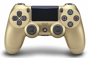 ワイヤレスコントローラー (DUALSHOCK 4) ゴールド (CUH-ZCT2J14) 【メーカー生産終了】