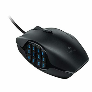 LOGITECH LOGICOOL MMO ゲーミングマウス G600 並 行 輸 入 品 ブラック