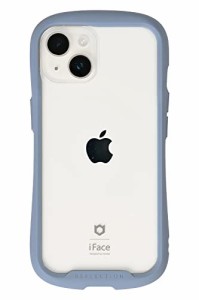 iFace Reflection iPhone 14 専用 ケース クリア 強化ガラス (ペールブルー)【アイフェイス アイフォン14 用 ip