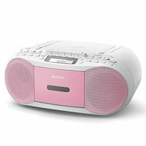 ソニー(SONY) CDラジカセ レコーダー CFD-S70 : FM/AM/ワイドFM対応 録音可能 ピンク CFD-S70 P