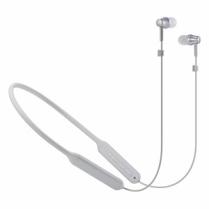 audio-technica SoundReality ワイヤレスイヤホン Bluetooth リモコン/マイク付 グレー ATH-CKR500
