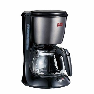 メリタ(Melitta) フィルターペーパー式 コーヒーメーカー 700ml ツイスト ジェットブラック 5杯用 SCG58-3B