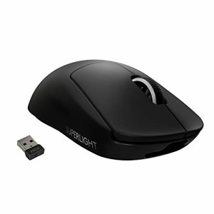 Logicool G ロジクール G PRO X SUPERLIGHT ゲーミングマウス ワイヤレス 自社史上最軽量63g未満 LIGHTSPE