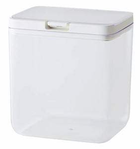 マーナ (marna) 保存容器 (ワイドトール/クリア) キッチン 収納 プラスチック (食材 調味料 湿気防止) グッドロックコンテナ K7