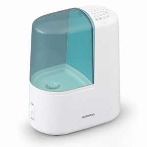 アイリスオーヤマ 加湿器 スチーム式(加熱式) 加湿量 260ml タンク容量 2.4L 7畳 9時間連続加湿 アロマ対応 小型 卓上 デスク用