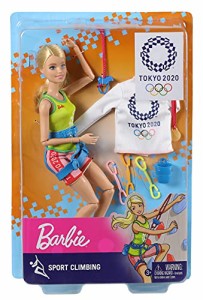 バービー(Barbie) 東京オリンピックライセンス バービー スポーツクライミングのせんしゅ 東京2020オリンピック 【着せ替え人形】【ドー