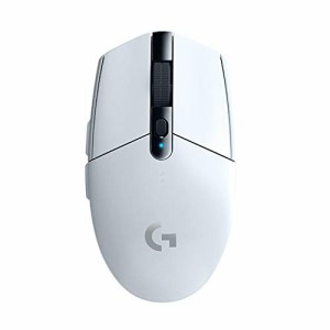 Logicool G ロジクール G ゲーミングマウス ワイヤレス G304 ホワイト HERO センサー LIGHTSPEED 無線 99g