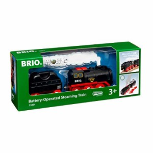 BRIO (ブリオ) バッテリーパワースチームトレイン 木製レール 電動車両 機関車 33884