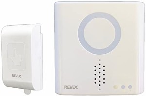 リーベックス(Revex) ワイヤレス チャイム インターホン XPNシリーズ 送受信機セット 防雨型タッチセンサー 増設用 光と音の呼び出しチ