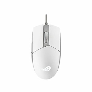 ASUS ゲーミングマウス ROG Strix Impact II Moonlight White 6200dpi 有線 左右対称 軽量79g