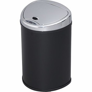 アイリスプラザ ゴミ箱 センサー付き 48L 自動開閉 キッチン 生ゴミ ふた付き(45リットルゴミ袋対応) ブラック