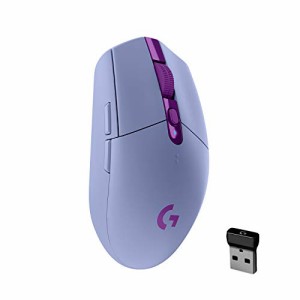 Logicool G ゲーミングマウス G304 LIGHTSPEED ワイヤレス マウス G304-LC 軽量 99g HERO センサー 6