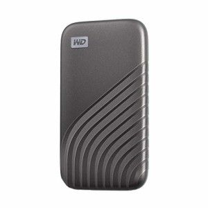 ウエスタンデジタル(Western Digital) WD ポータブルSSD 500GB グレー USB3.2 Gen2 My Passport