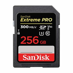 【 サンディスク 正規品 】 SDカード 256GB SDXC Class10 UHS-II V90 読取最大300MB/s SanDisk E