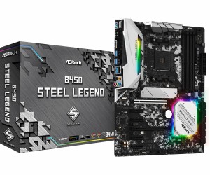 ASRock マザーボード B450 Steel Legend AMD Ryzen AM4 対応 B450 ATX マザーボード 【国内正規代理