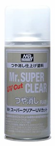 GSIクレオス Mr.スーパークリアー UVカット つや消し スプレー 170ml ホビー用仕上材 B523