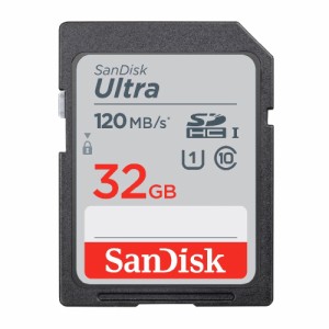 【 サンディスク 正規品 】 SanDisk SDカード 32GB SDHC Class10 UHS-I 読取り最大120MB/s SanDis