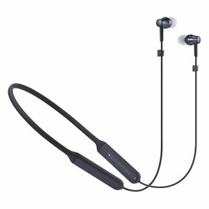audio-technica SoundReality ワイヤレスイヤホン Bluetooth リモコン/マイク付 ブラック ATH-CKR50