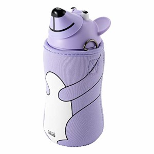 THERMO MUG (サーモマグ) ステンレスボトル ANIMAL BOTTLE BEAR(アニマルボトル・ベア) ペールバイオレット AB2