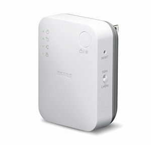 BUFFALO WiFi 無線LAN 中継機 WEX-733DHP 11ac 433+300Mbps コンセント直挿しモデル 【iPhoneX/