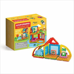 ボーネルンド マグ・フォーマー ( MAGFORMERS ) ミニチュアルームセット [20ピース] 3歳頃 MF705019 赤、青、黄など